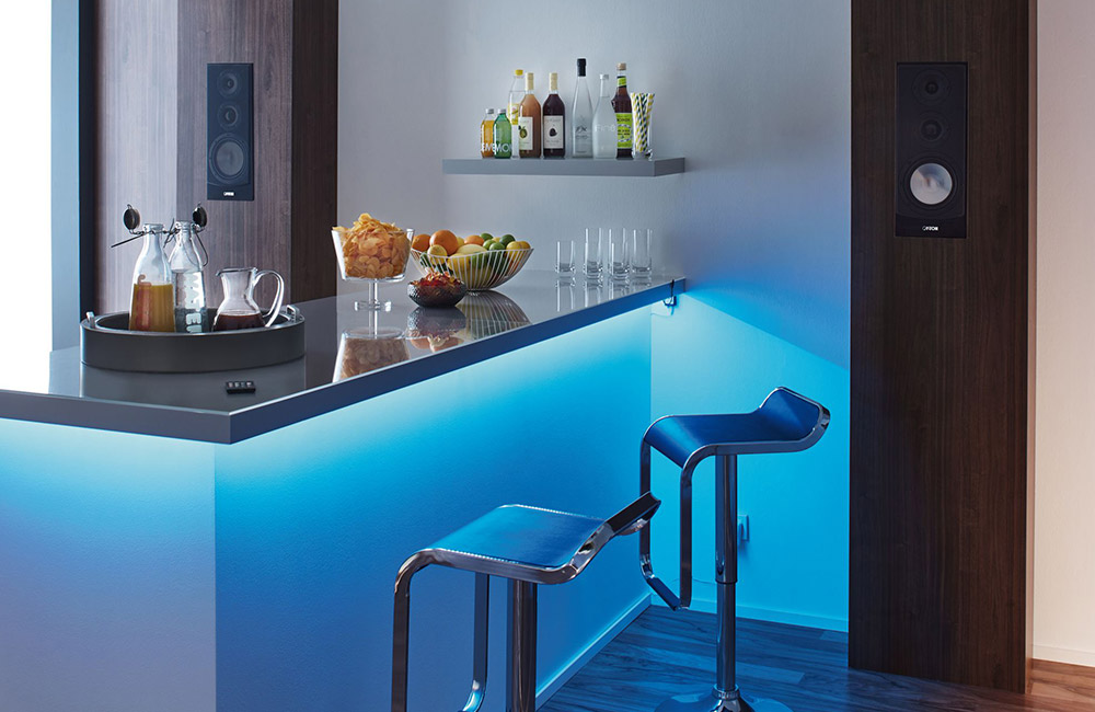 Indirektes Licht in der Küche