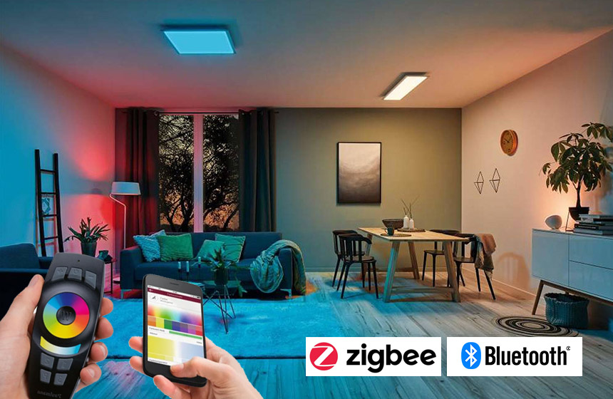 LED Beleuchtung via ZigBee dimmen