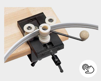 Biegemaschiene für Easytec® II Schienensystem