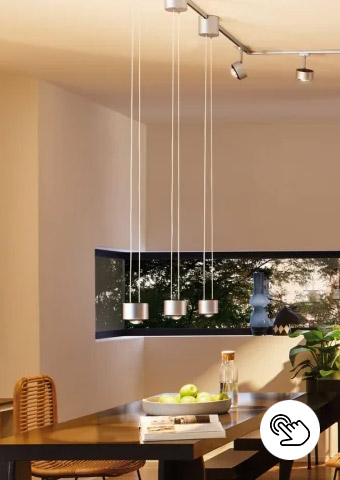 LED Pendelleuchte Paulmann Urail Aldan 1-flammig höhenverstellbar