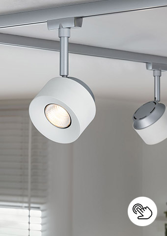 Hochvolt LED Spot URail Pane in weiß