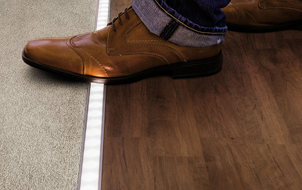LED-Profil für den Fußboden