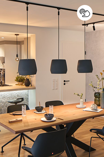 URail Metall-Lampenschirm Pirm 2Easy grau matt