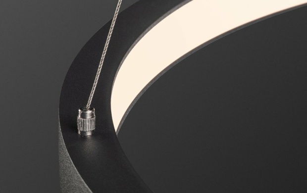 LED Ring-Pendelleuchten für modernes Garagenlicht