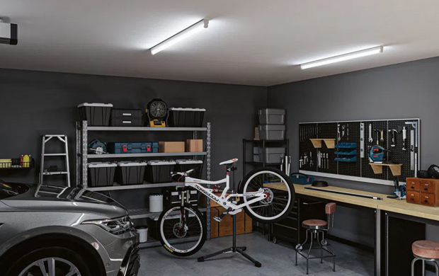 LED-Röhren als Deckenleuchte in der Garage nutzen