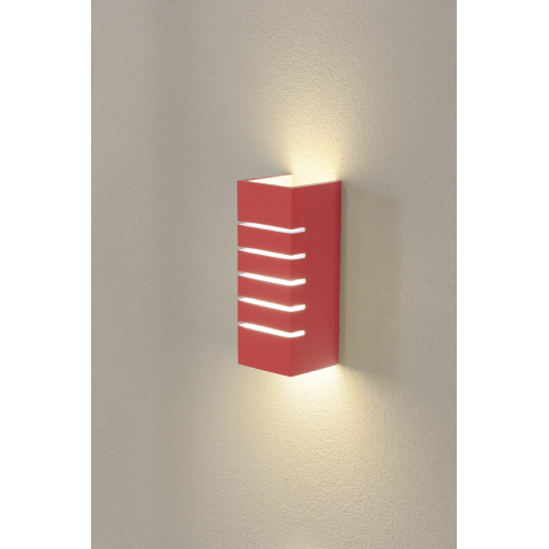 SLV Wandleuchte, GL 100 SLOT, eckig, weisser Gips, E14, max. 40W