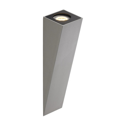 ALTRA DICE Wandleuchte, WL-2, silbergrau, GU10, max. 50W