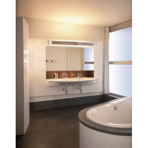 SLV ARLINA T5 28 Wandleuchte, alu brushed, 28W, mit satiniertem Glas