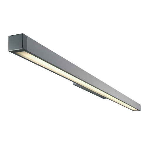 SLV Q-LINE WALL Wandleuchte, alu natur / anthrazit, T5 ESL, 35W
