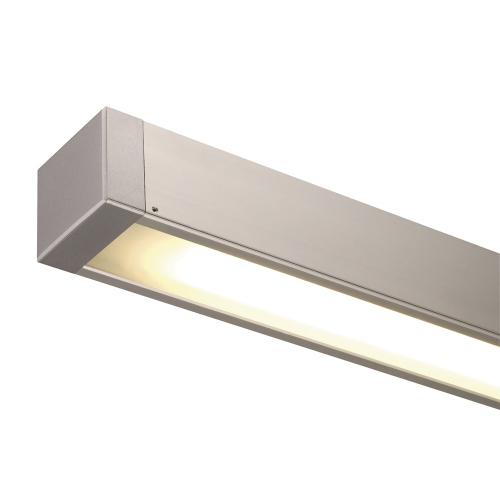 SLV Q-LINE WALL Wandleuchte, alu natur / anthrazit, T5 ESL, 35W