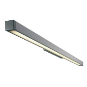 Q-LINE WALL Wandleuchte, alu natur / anthrazit, T5 ESL, 35W