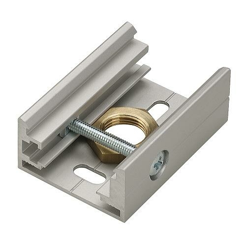 SLV EUTRAC Pendelclip für 3-Phasenstromschiene, silbergrau
