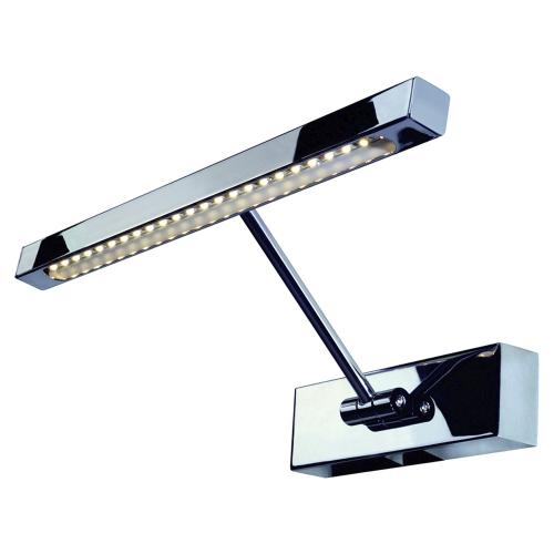 SLV LED Bilderleuchte STRIP, chrom, 2W, inkl. LED Strip mit 24 warmweissen LED