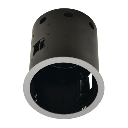 AIXLIGHT PRO 1 FRAME ROUND Einbaurahmen, silbergrau / schwarz