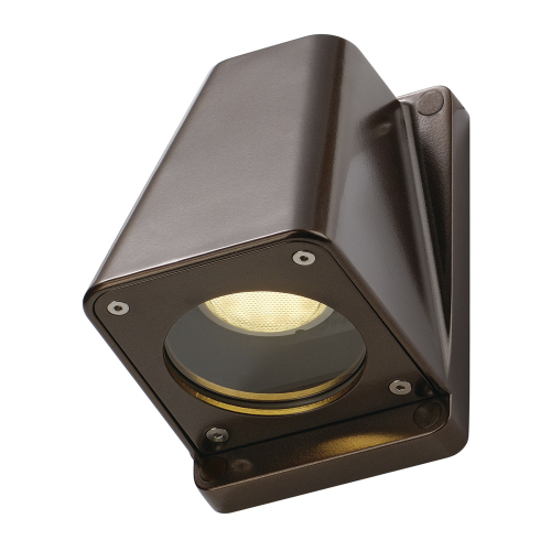 WALLYX GU10 Wandleuchte, antikbronze, max. 50W, IP44