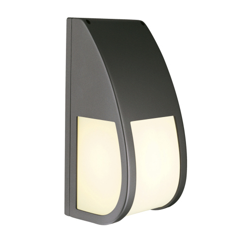 SLV KERAS ELT Wandleuchte, anthrazit, E27 ESL, max. 25W, IP54