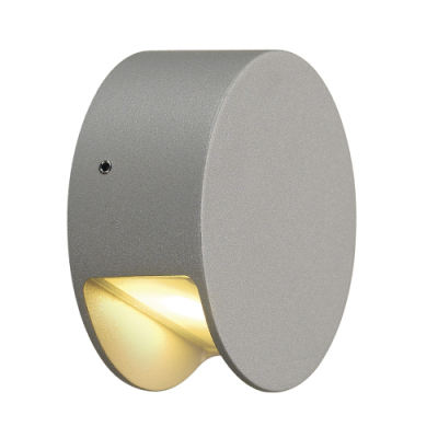 SLV PEMA LED WANDLEUCHTE, silbergrau, 1x3,3W, 3200K