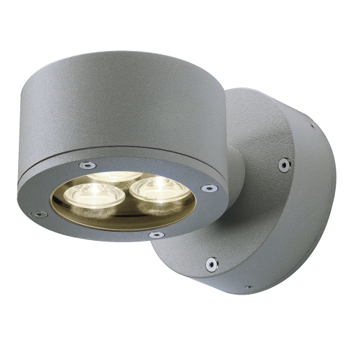 SLV SITRA WALL Wandleuchte, anthrazit, GX53 ESL, max. 9W, IP44