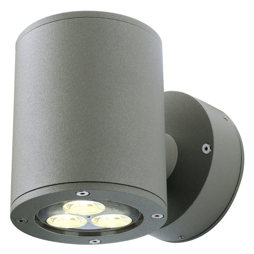SLV SITRA WALL UP-DOWN Wandleuchte, anthrazit, 2xGX53, max. 2x9W, IP44