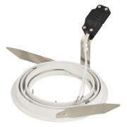 NEW TRIA QRB 111 Downlight, rund, mattweiss, max. 75W, inkl. Blattfedern