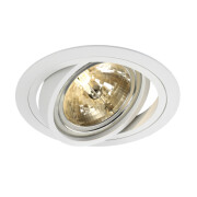 NEW TRIA QRB 111 Downlight, rund, mattweiss, max. 75W, inkl. Blattfedern