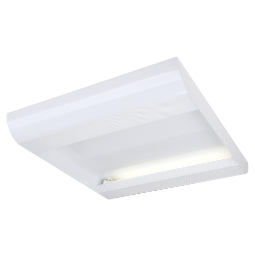 SLV TC INDI 255 Deckenleuchte, eckig, weiss, 2xTC-L 55W