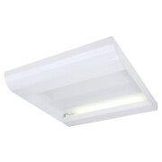 TC INDI 255 Deckenleuchte, eckig, weiss, 2xTC-L 55W