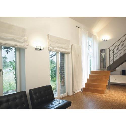 SLV BLOX Wandleuchte 2er, klares Glas, chrom