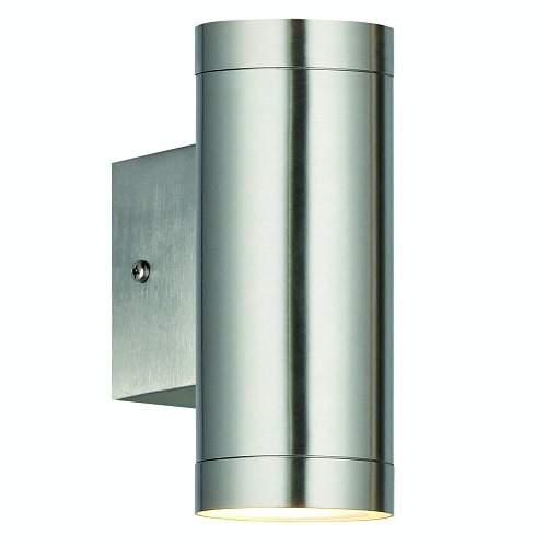 Nordlux Doppel Wand Rome Edelstahl