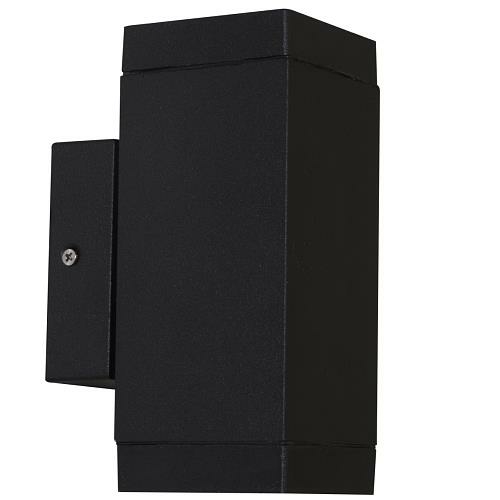 Nordlux Doppel Wand Qubo Schwarz