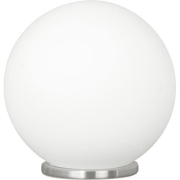 Tischleuchten TL/1 DM200 SILBER/OPAL-MATT RONDO