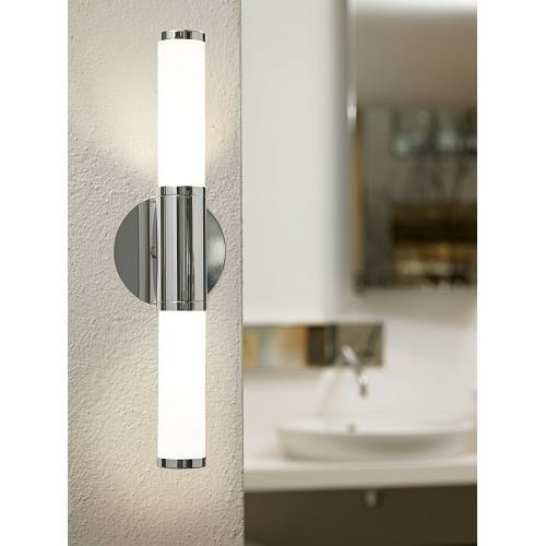 EGLO Wand-/Spiegelleuchte WL/2 E14 CHROM/OPAL 'PALMERA'