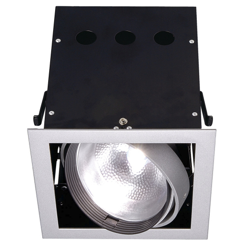 AIXLIGHT PRO 1 FRAME Einbaurahmen, silbergrau / schwarz