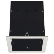 AIXLIGHT PRO 1 FRAME Einbaurahmen, silbergrau / schwarz