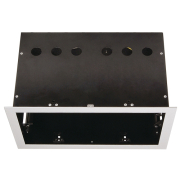 AIXLIGHT PRO 2 FRAME Einbaurahmen, silbergrau / schwarz