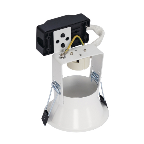 SLV HORN GU10 Downlight, rund, weiss, max. 50W