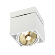 SLV KARDAMOD SURFACE SQUARE ES111 SINGLE Deckenleuchte, eckig, weiss, GU10, max. 75W