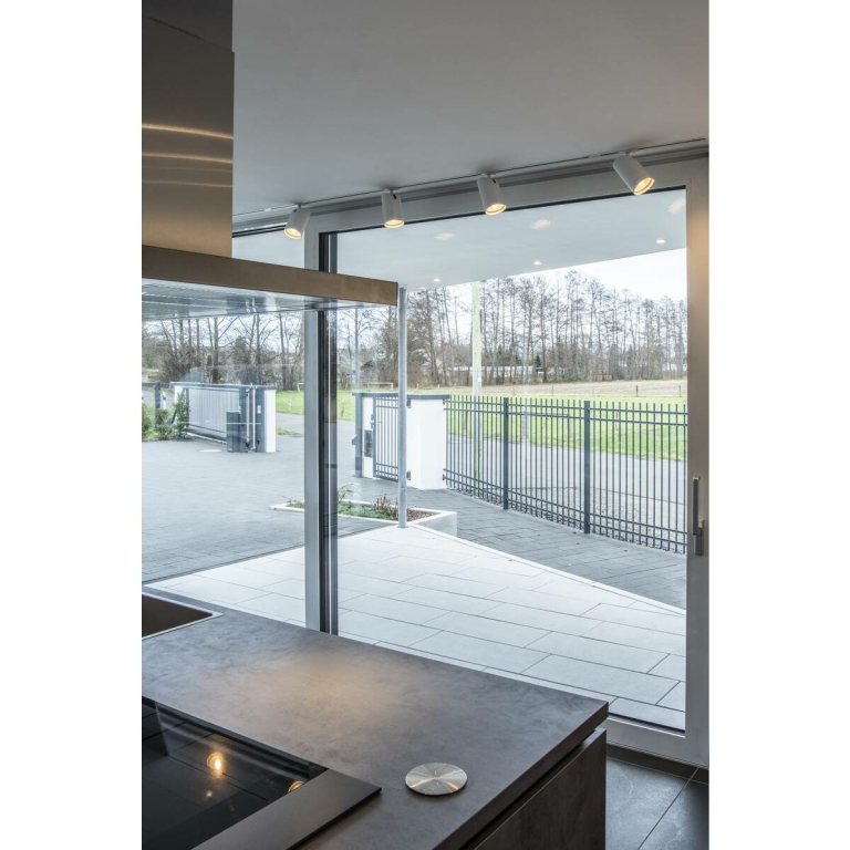 SLV 1-Phasen Einbau-Stromschiene 2m weiß