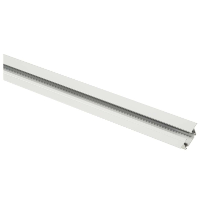 1-Phasen Hochvoltschiene, Einbauversion, weiss, 2m