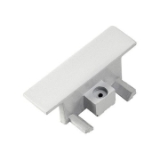 Endkappen für 1-Phasen HV-Stromschiene, Einbauversion weiss, 2 Stück