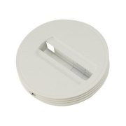 Deckenrosette für 1P.-Adapter, weiss