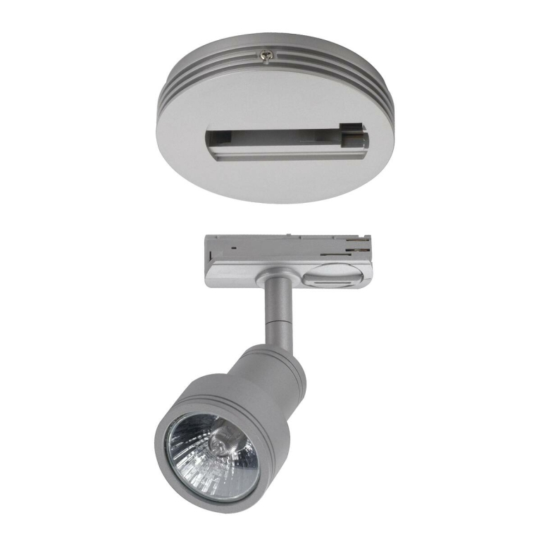 SLV Deckenrosette für 1P.-Adapter, silbergrau