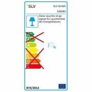 Bilderleuchte 13W, antik messing, G5, ESL