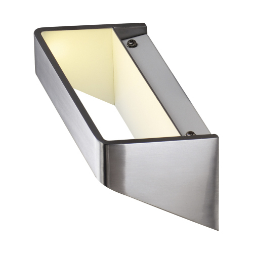 SLV DACU SPACE Wandleuchte, alu brushed/weiss, 5W LED, 3000K