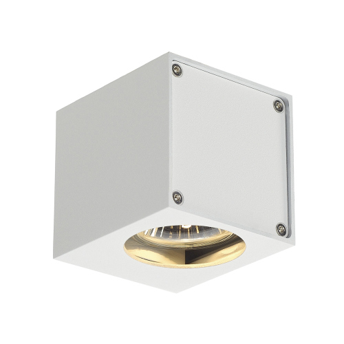 SLV ALTRA DICE Wandleuchte, WL-1, eckig, weiss, GU10, max. 35W