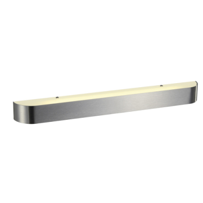ARLINA T5 24 Wandleuchte, alu brushed, 24W, mit satiniertem Glas