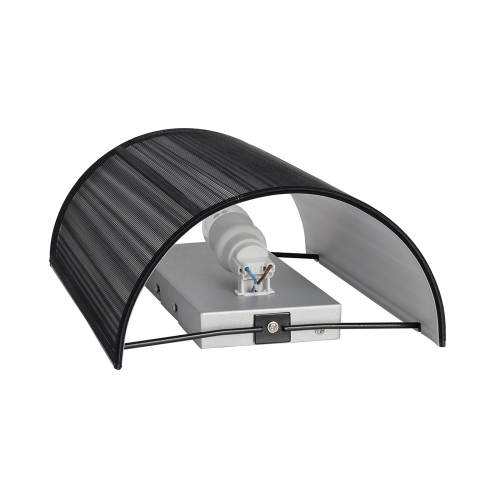 LASSON Wandleuchte, WL-3, schwarz, E27, max. 40W