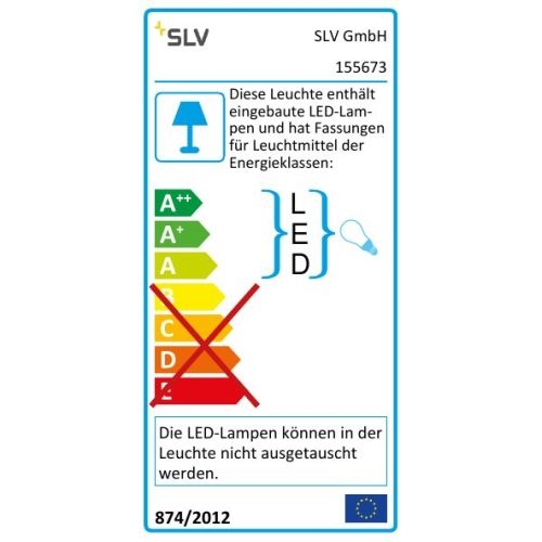 ACCANTO LEDspot Wandleuchte, weiss, E27, LED 3000K, max. 24W