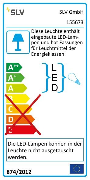 ACCANTO LEDspot Wandleuchte, weiss, E27, LED 3000K, max. 24W