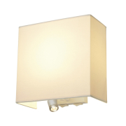ACCANTO LEDspot Wandleuchte, weiss, E27, LED 3000K, max. 24W